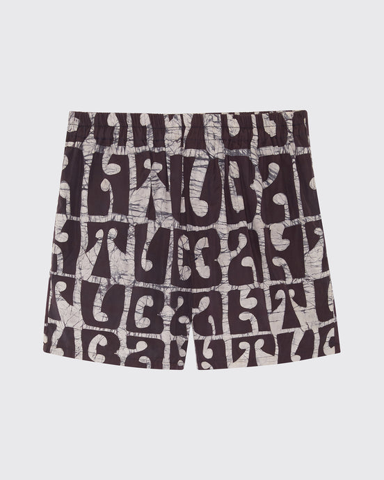 Hand Printed Artisan Pyjama Shorts