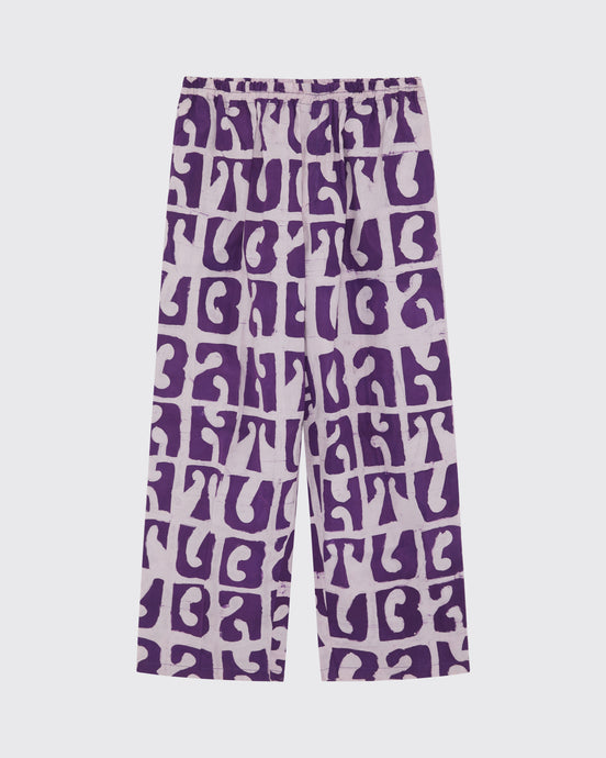 Limited Edition Hand Printed Artisan Pyjama Trouser