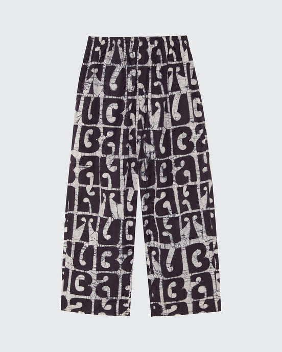 Hand Printed Artisan Pyjama Trouser